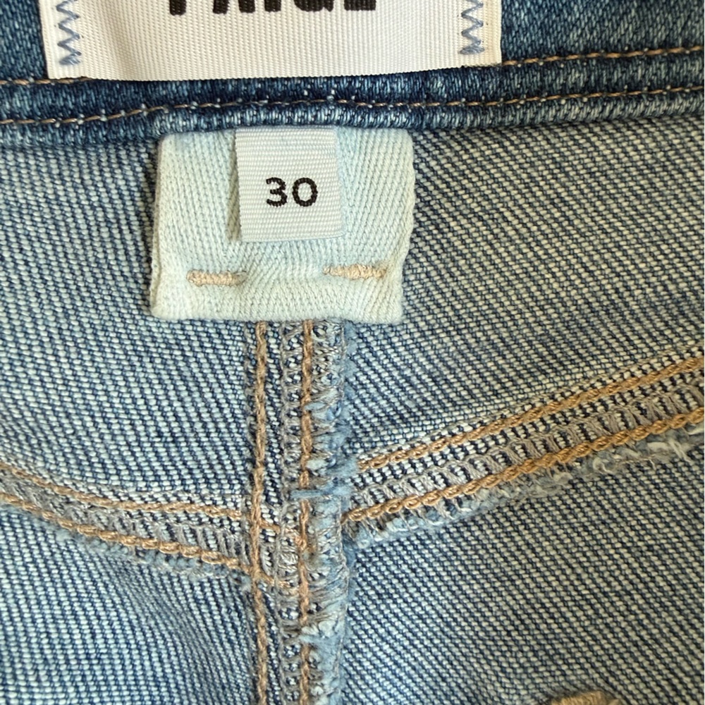 PAIGE Anessa High-Rise Wide-Leg Crop Jeans in Sunnie Distressed - Picture 13 of 15